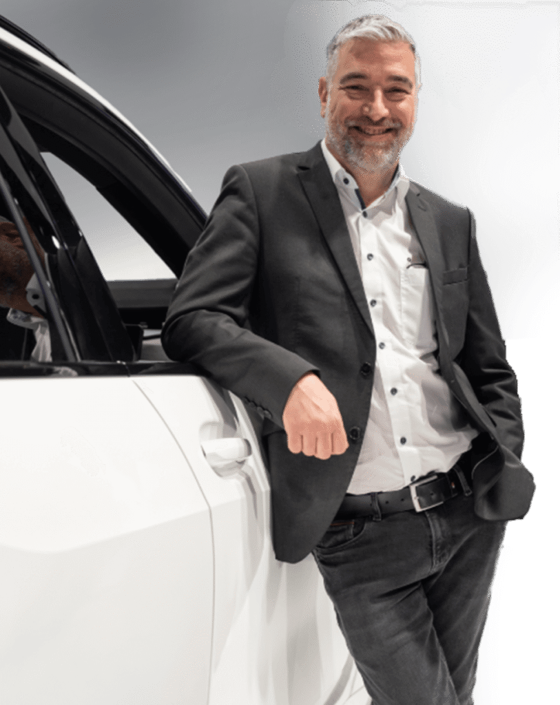 20+ years inside the automotive supply chain. Stéphane Lagresle built The Storytelling Tribe to help tech suppliers tell stories OEM decision-makers actually remember.