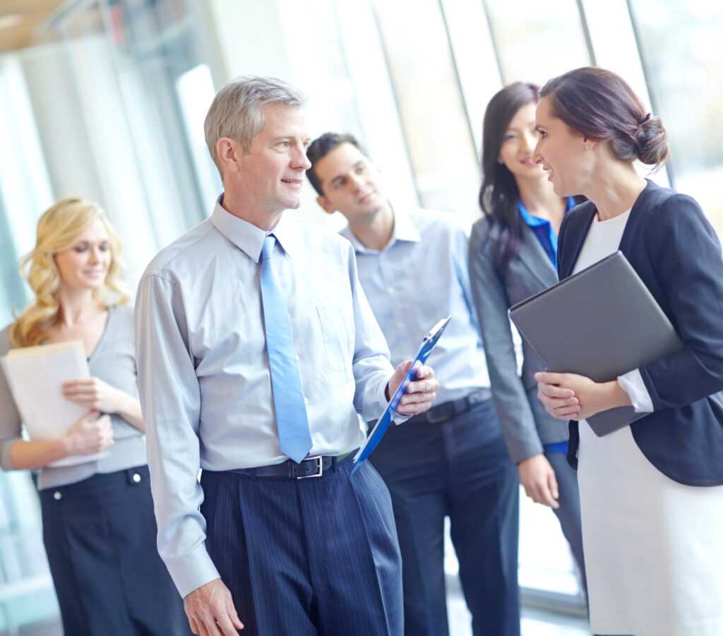 We’re meeting the client in 5…