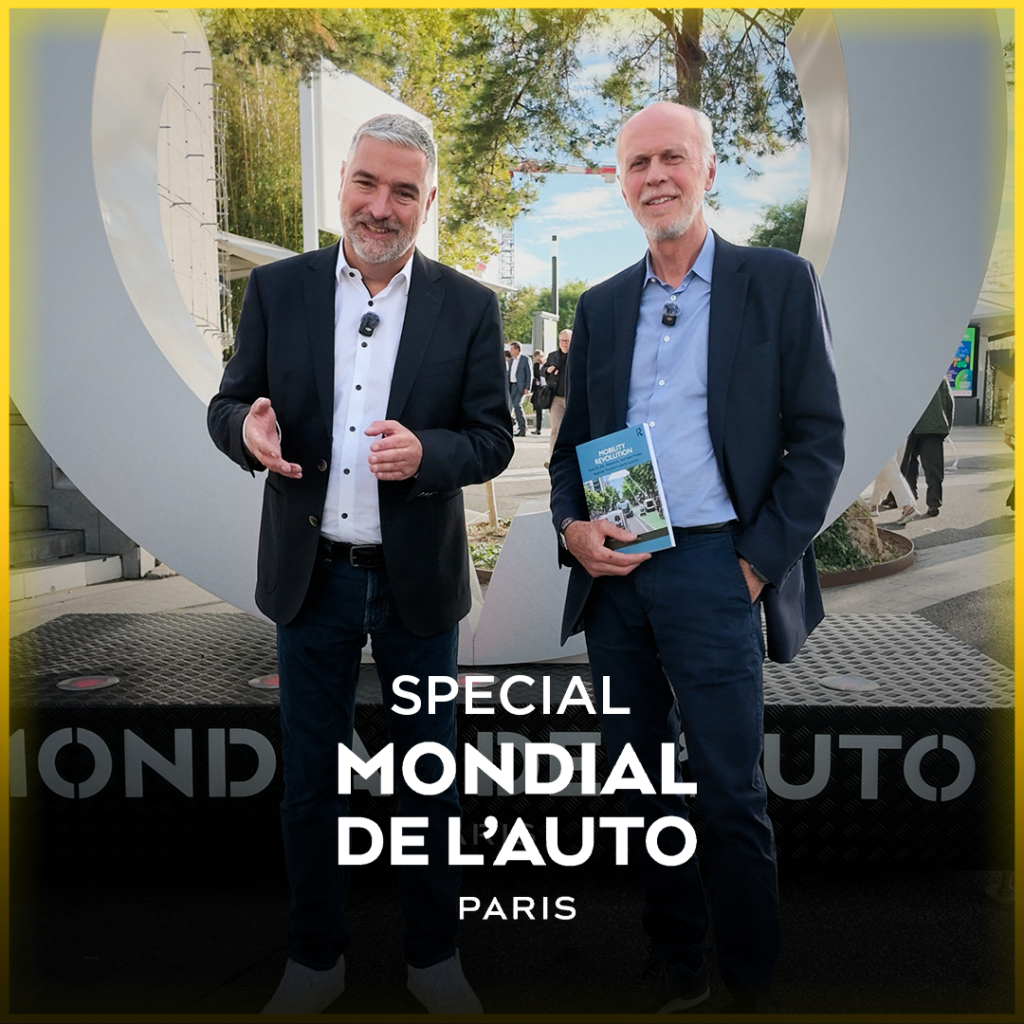 Marc Amblard reads the Paris Motor Show Chinese brands surge: why tariffs favor hybrids, how Stellantis uses Leapmotor, and what physical AI changes.